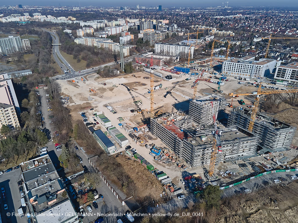 09.03.2022 - Baustelle PANDIONVERDE in Neuperlach 